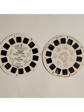 VINTAGE VIEW-MASTER Preview Reels x 2 Sawyer's Inc.